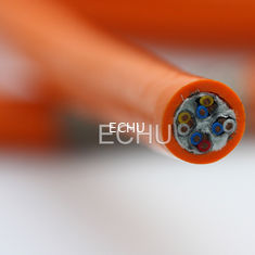 الصين كابل تحكم مرن عالي لسلاسل السحب الطويلة (PUR) EKM71983 12Cx0.3SQMM باللون البرتقالي المزود