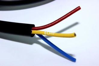 الصين شهادة CE PVC كابل بيانات مع جديلة نحاسية معلبة LiYY ، LiYCY 3Cx1.0sqmm باللون الأسود المزود