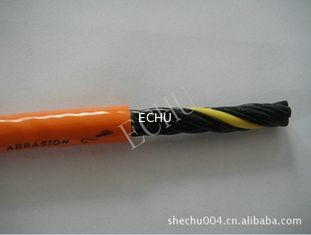 الصين كابل خاص لسلاسل السحب EKM71100 لآلة أو معدات الانحناء بشكل متكرر باللون البرتقالي المزود