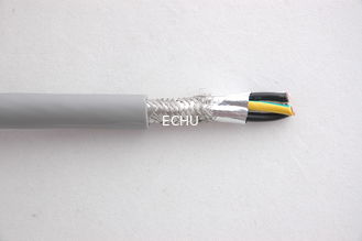 الصين ROHS PVC درع تويست زوج كهربائي كابل متعدد الموصلات UL2464 80 ℃ 300V مع شهادة UL باللون الرمادي المزود