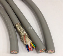 الصين شهادة CE PVC كابل بيانات مع جديلة نحاسية معلبة LiYY ، LiYCY (TP) باللون الرمادي المزود