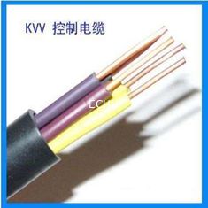 الصين كبل ECHU PVC المعزول المرن للدرع الدائري KVVR 450 / 750V باللون الرمادي المزود