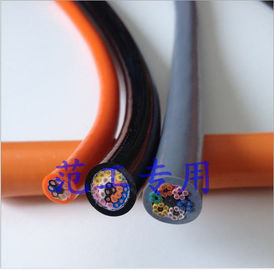 Good price كابل PUR خاص للسلسلة السحب EKM71900 للآلات أو المعدات التي تنحني بشكل متكرر في الرمادي / الأسود / البرتقالي الانترنت
