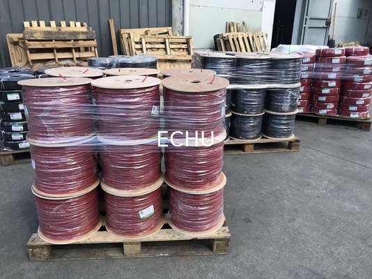 Good price ECHU PV1-F كابلات شمسية، عزل PO وكابلات السترة، مصنع كابلات شمسية الانترنت